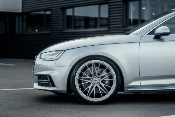 Audi A4 B9 на стильной и легкой ковке Advanced Forged MS9