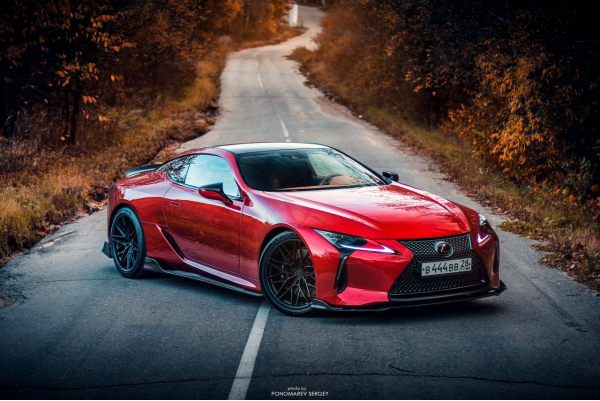 Lexus LC500 на нашей фирменной ковке Advanced Forged