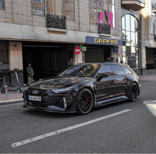 Audi RS6 Mansory на 22" Advanced Forged MS4 