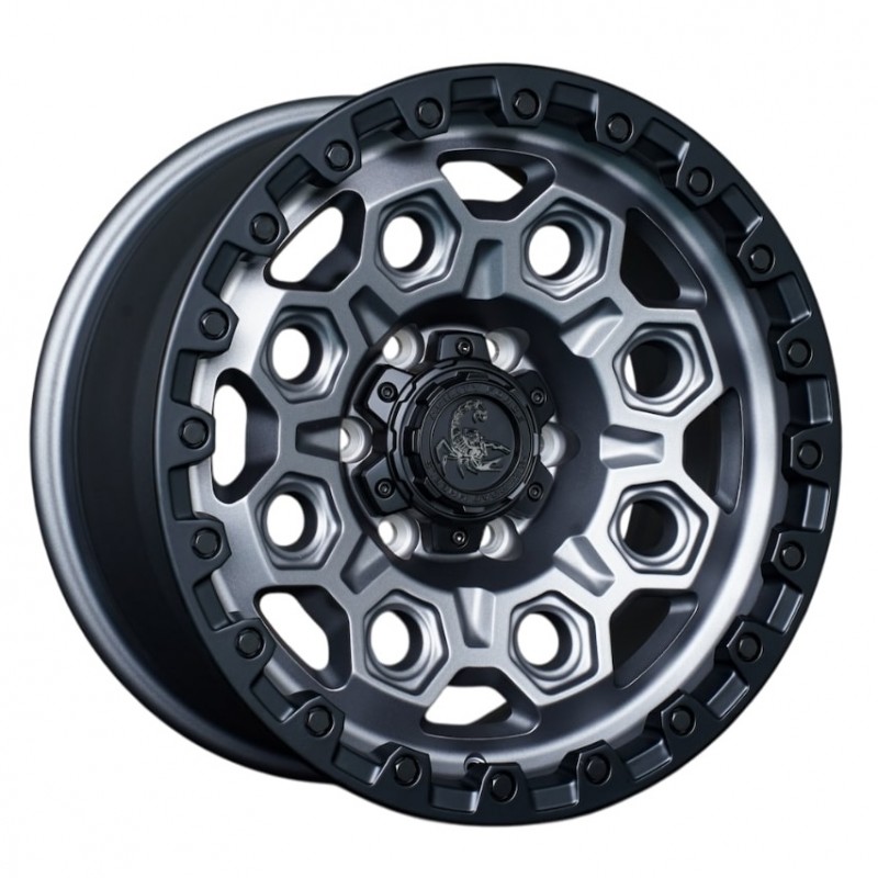 Agility Force A716 Matte gunmetal w/ Black Lip Edge