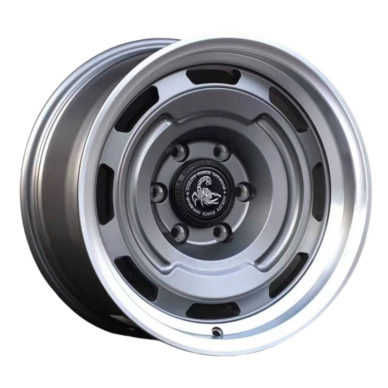 Agility Force A727C Matte Gunmetal/Machined lip