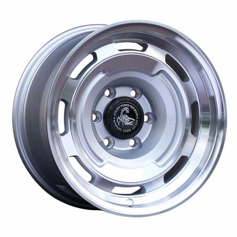 Agility Force A727C Silver Machined Face