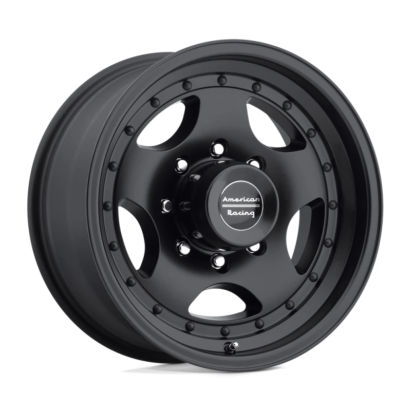 American racing AR23 SATIN BLACK W/ CLEAR COAT