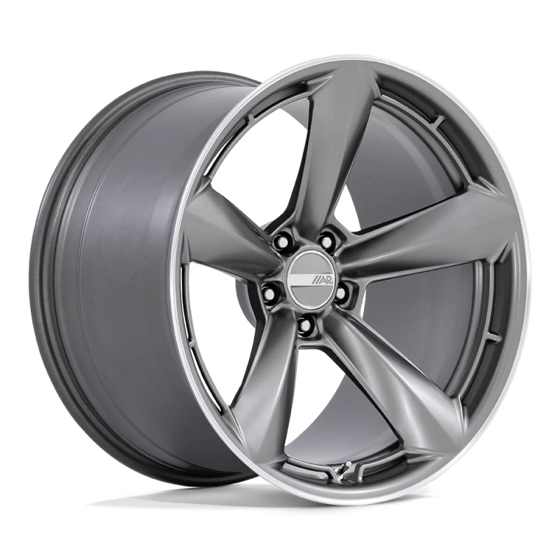 American racing TTF MATTE ANTHRACITE W/ MACHINED L