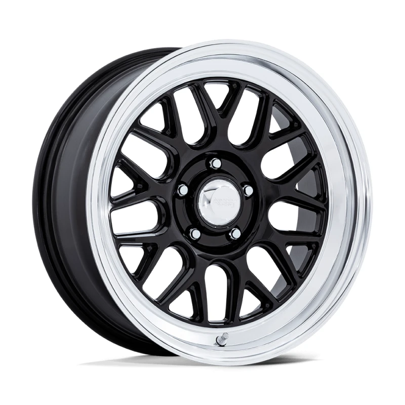 American racing VN516 G-FORCE GLOSS BLACK W/ DC-LIP