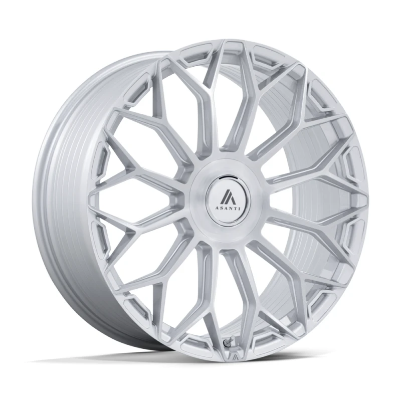 Asanti Black Label AB051 ENVOY GLOSS SILVER W/ BRUSHED FACE