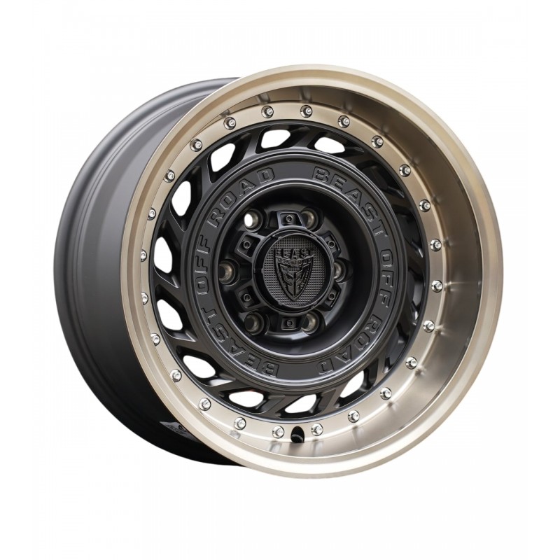 BEAST 9705 Matte Black w/ Bronze lip