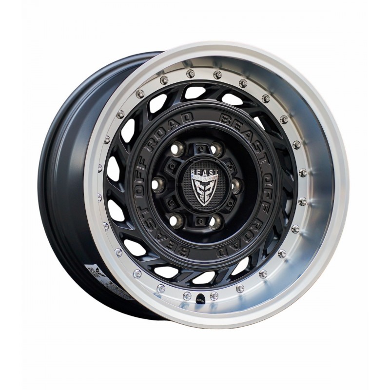 BEAST 9705 Matte Black/Machined lip