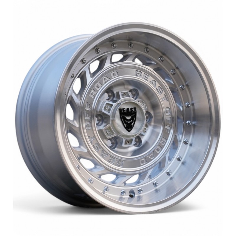 BEAST 9705 Silver Machined Face