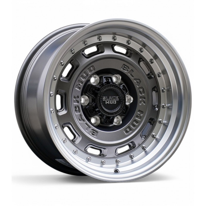 M580C Matte Gunmetal/Machined lip
