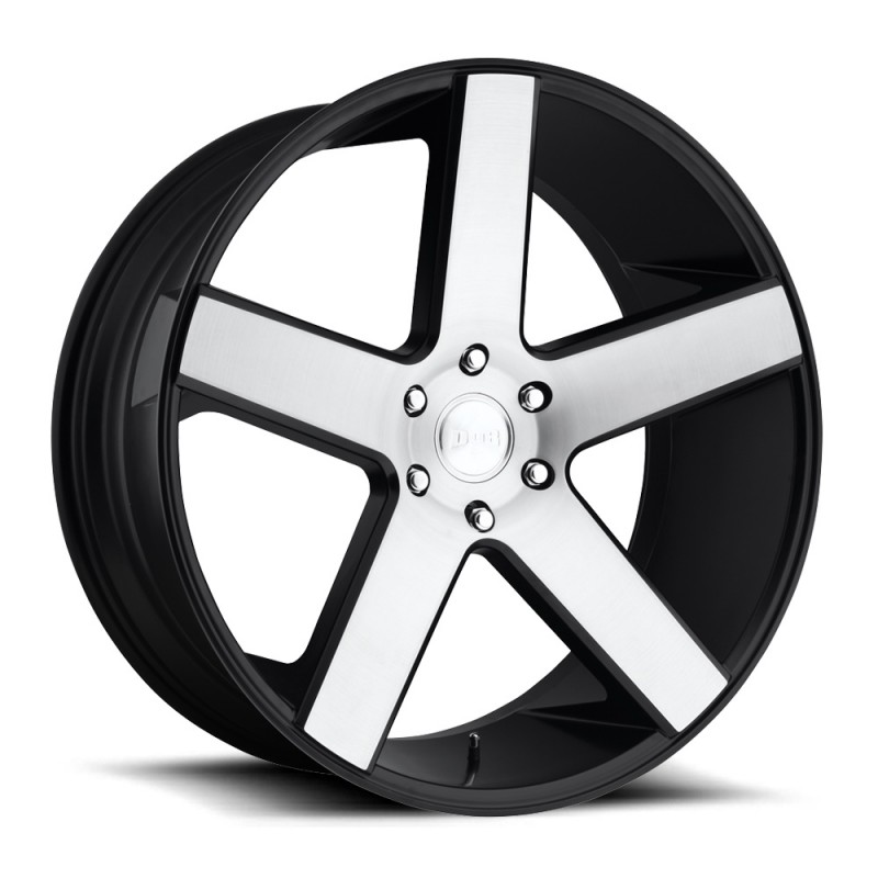 DUB S217 BALLER GLOSS BLACK BRUSHED
