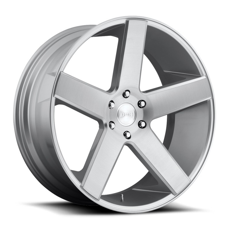 DUB S218 BALLER GLOSS SILVER BRUSHED