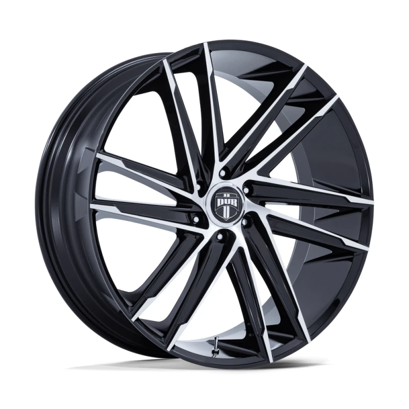 DUB DC275 BLAZE GLOSS BLACK W/ MACHINED FACE
