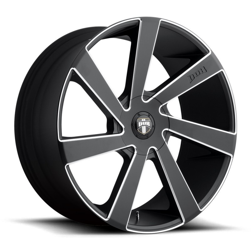 DUB S133 DIRECTA MATTE BLACK MILLED