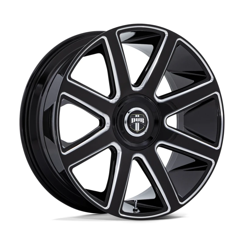 DUB DC273 PULL GLOSS BLACK MILLED