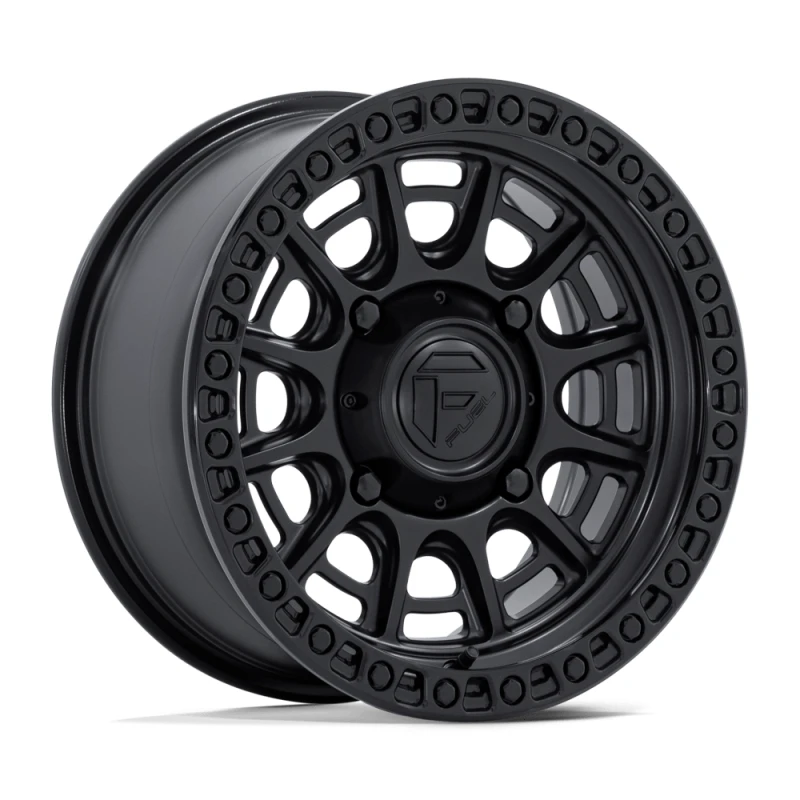 Fuel UTV FV832 CYCLE UTV MATTE BLACK W/ GLOSS BLACK LIP