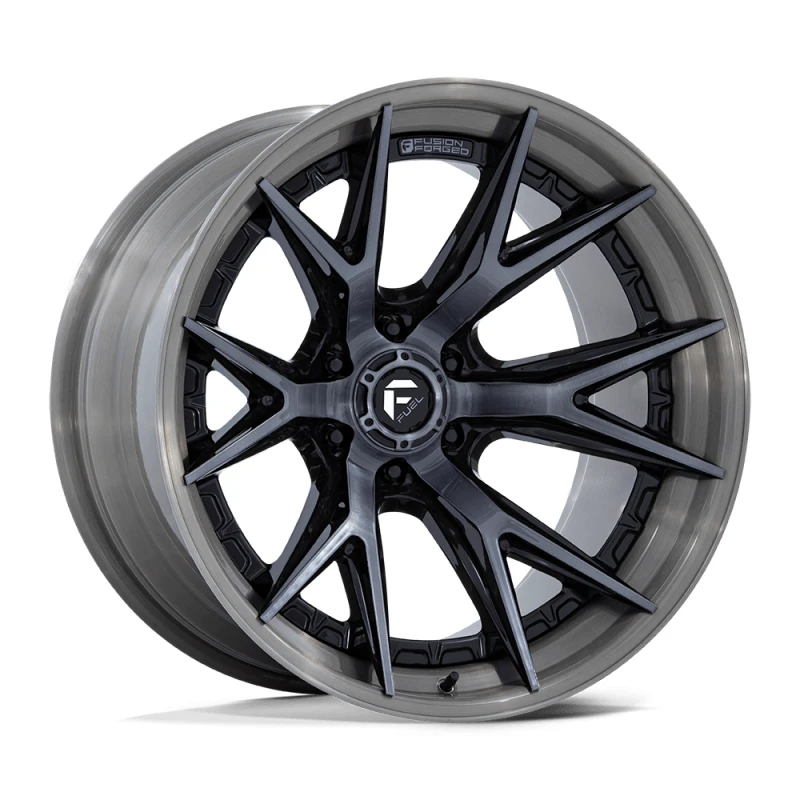 FUEL FC402 CATALYST GLOSS BLACK BRUSHED DARK TINT
