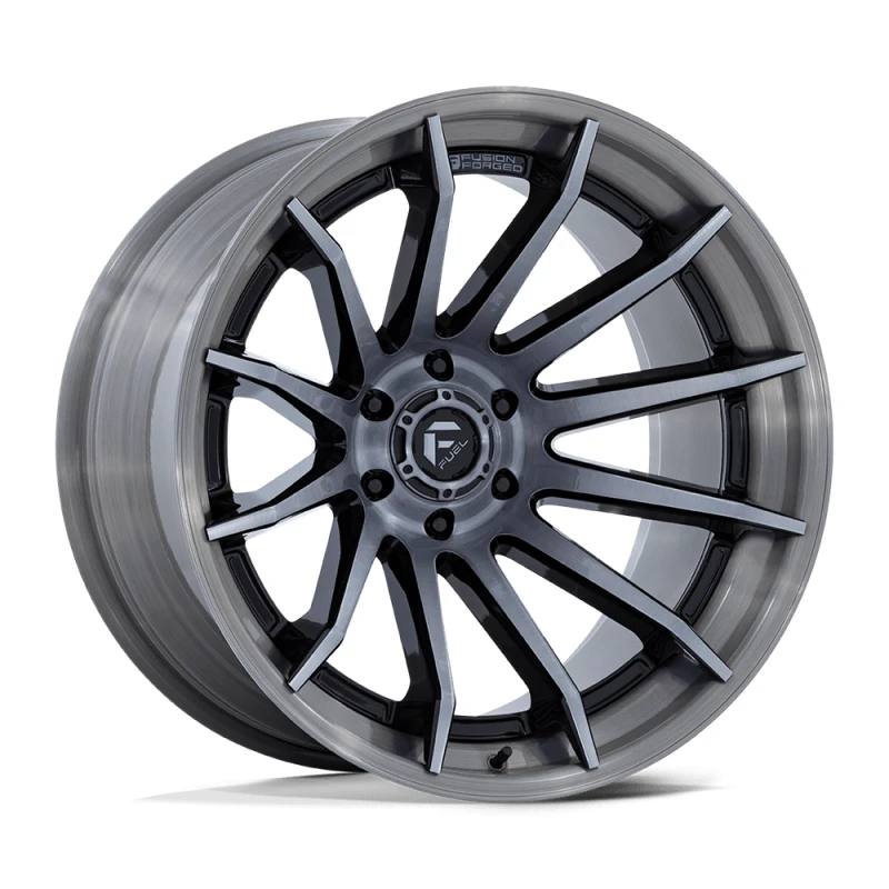 FUEL FC403 BURN GLOSS BLACK BRUSHED DARK TINT