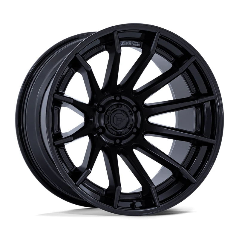 FUEL FC403 BURN MATTE BLACK W/ GLOSS BLACK LIP