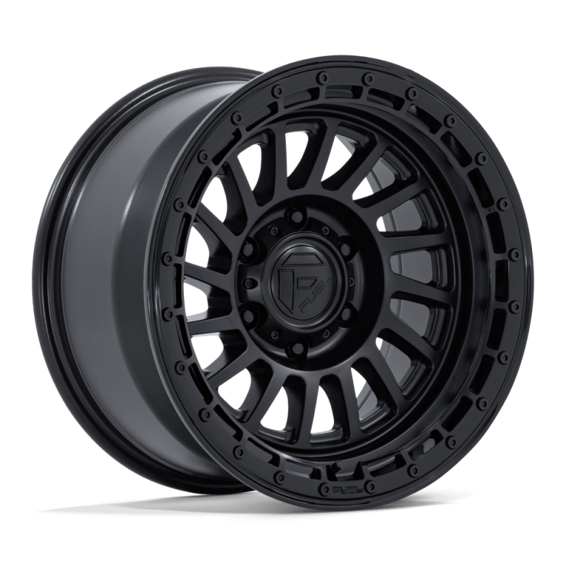 FUEL FC897 HAVOC MATTE BLACK W/ GLOSS BLACK LIP