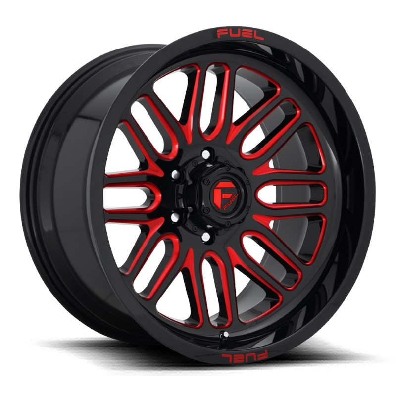 FUEL D663 IGNITE GLOSS BLACK RED TINTED CLEAR