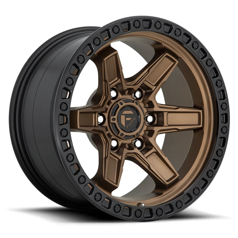 FUEL D699 KICKER MATTE BRONZE BLACK BEAD RING