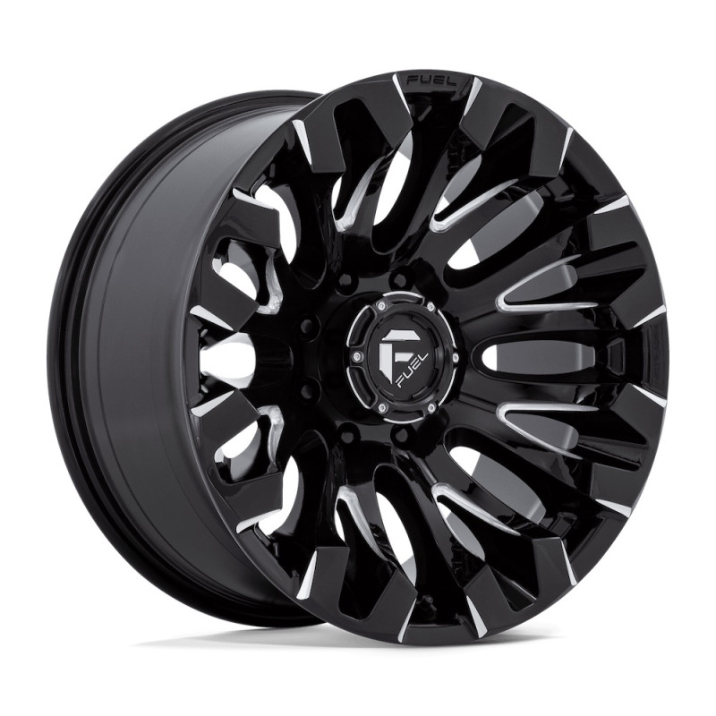 FUEL D828 QUAKE GLOSS BLACK MILLED
