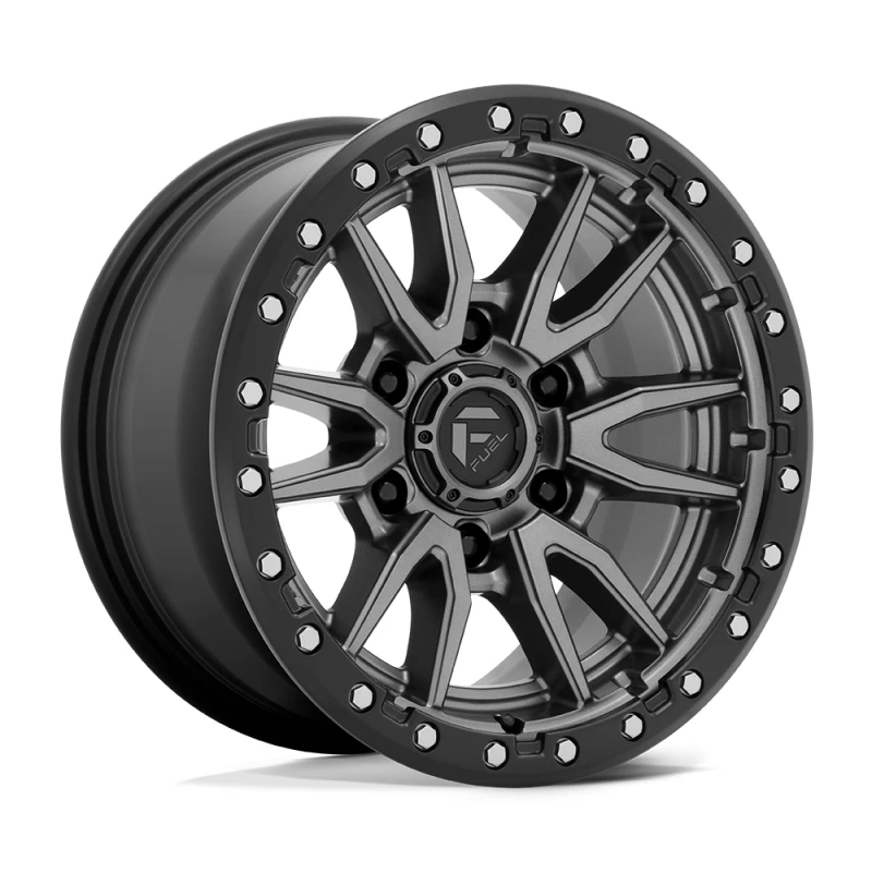 FUEL D680 REBEL MATTE GUNMETAL BLACK BEAD RING