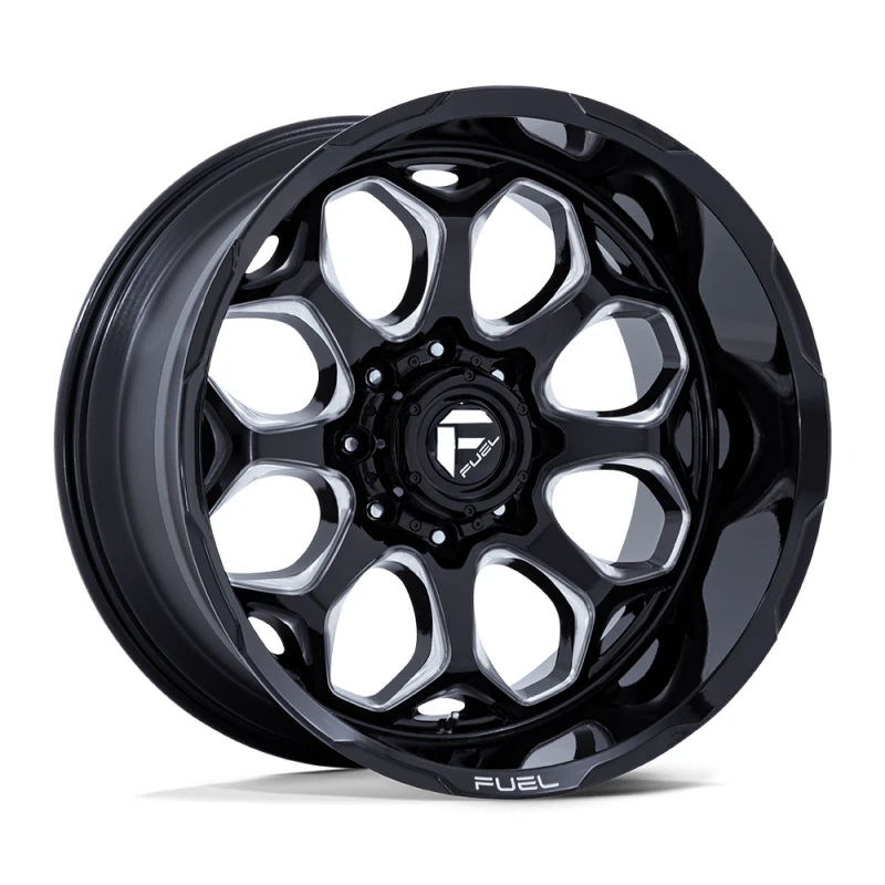 FUEL FC862 SCEPTER GLOSS BLACK MILLED