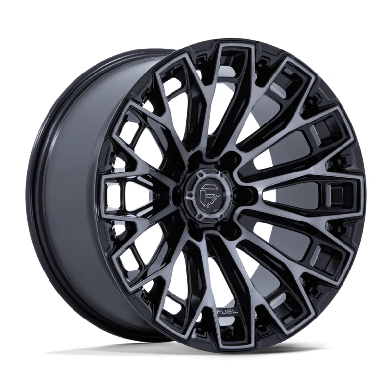 FUEL FC882 TRAX GLOSS BLACK MACHINED FACE DTCC