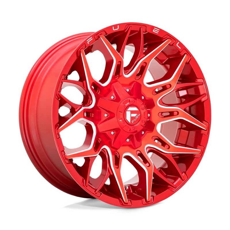 FUEL D771 TWITCH CANDY RED MILLED