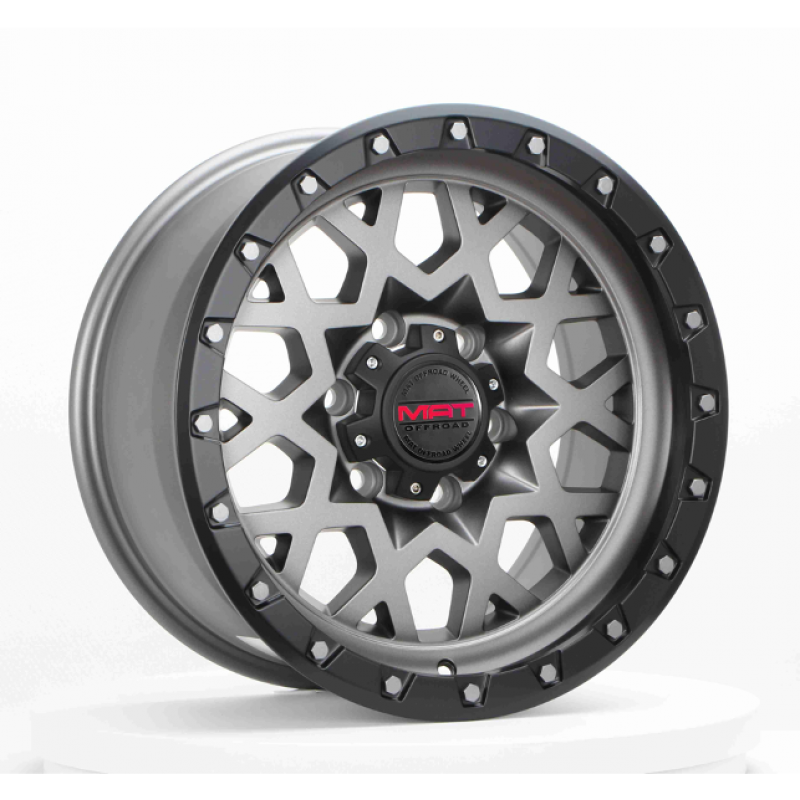 MAT Offroad 1899 Matte gunmetal/W Black Lip Edge