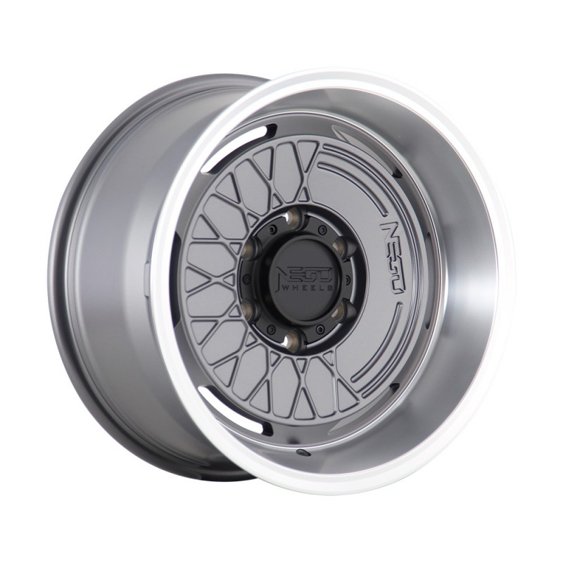 NEGU NEGU05 Matte Gunmetal Machined Lip