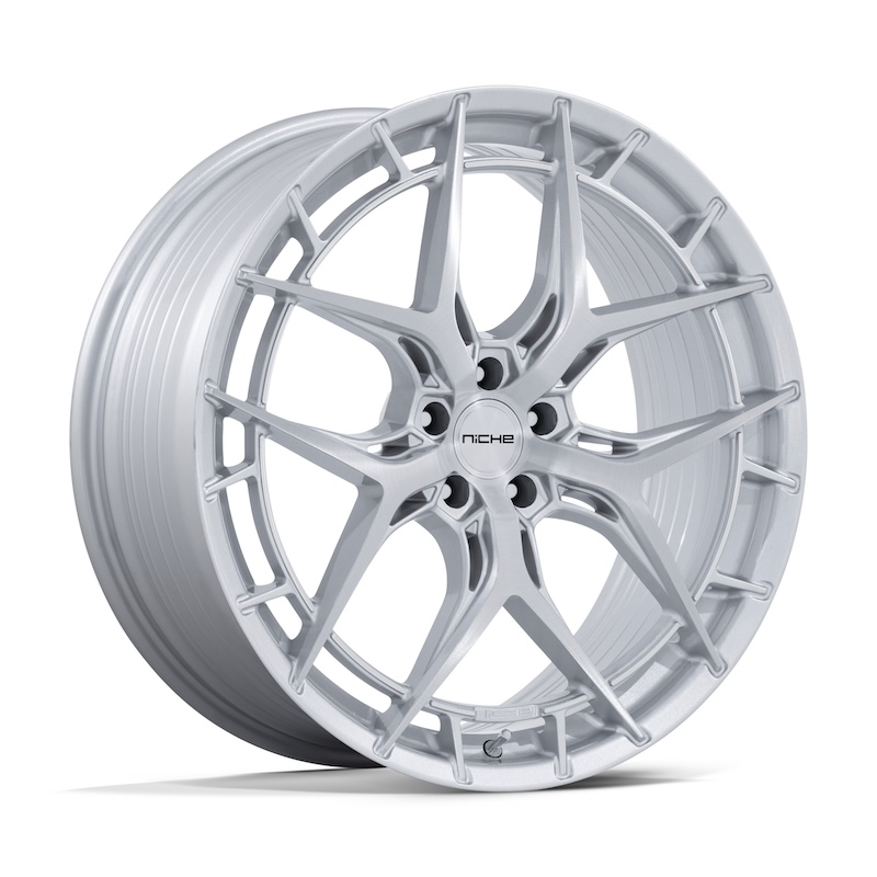 Niche NC286 RIVIERA GLOSS SILVER W/ BRUSHED FACE