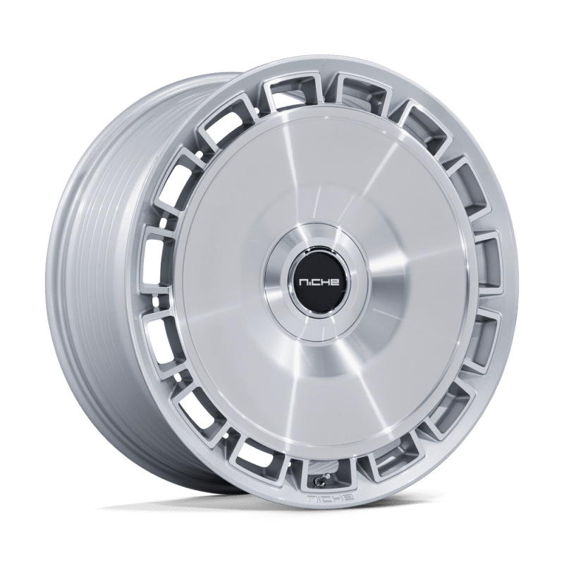 Niche NC287 VENICE GLOSS SILVER W/ MACHINED FACE