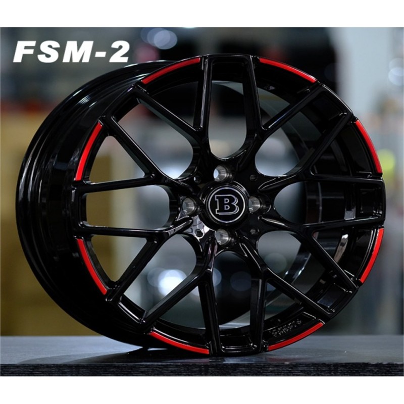 FSM-2 Black + Red LIp