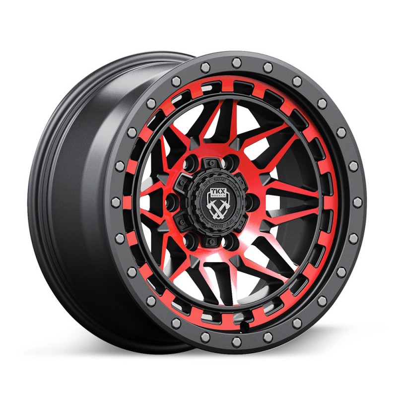 TKX T802 Red Face with Black Ring