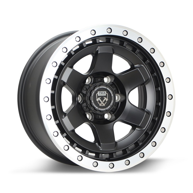 TKX T806 Matte Black with Machined Lip