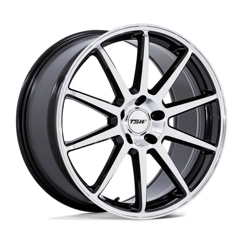 TSW TW004 CANARD GLOSS BLACK W/ MACHINED FACE