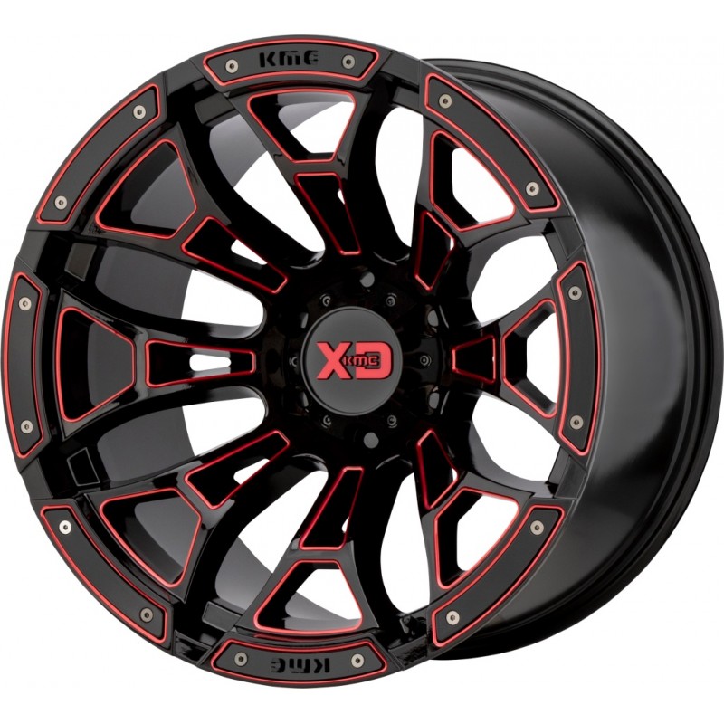 XD Series XD841 BONEYARD GLOSS BLACK MILLED W/ RED TINT