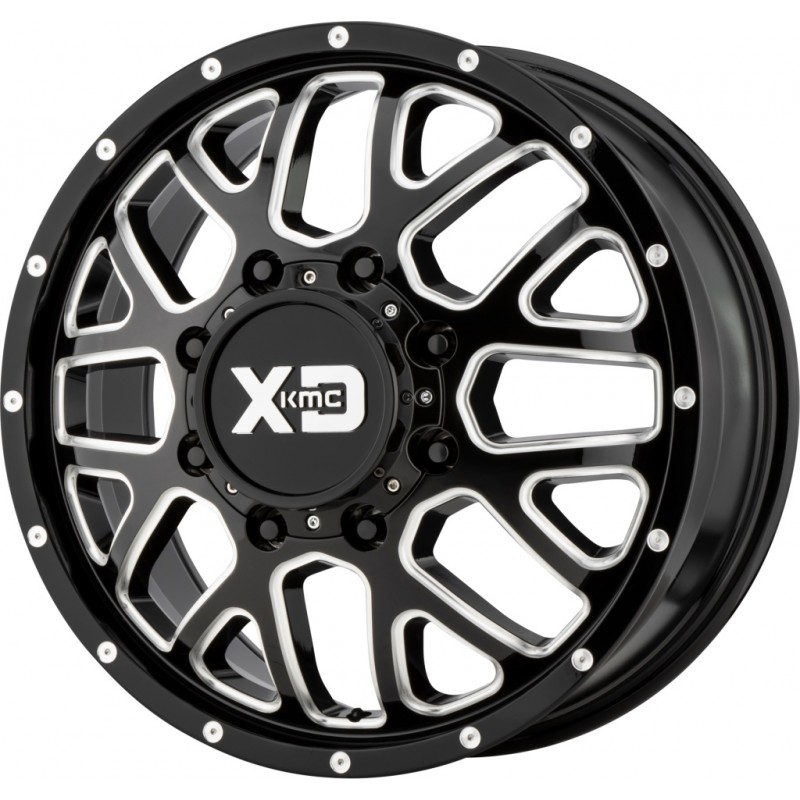 XD Series XD843 GRENADE DUALLY GLOSS BLACK MILLED - FRONT