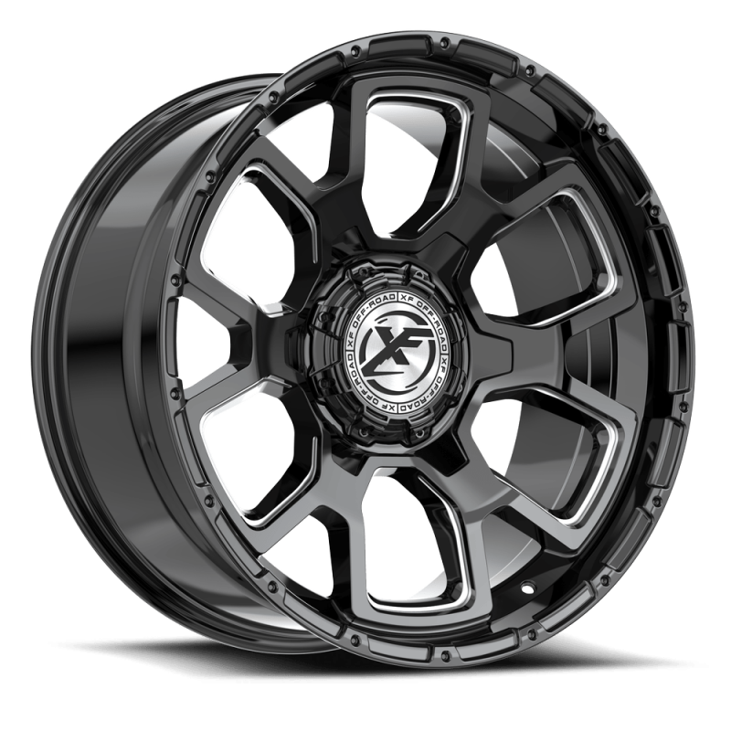 XF Off-Road OE-501 Gloss Black & Milled