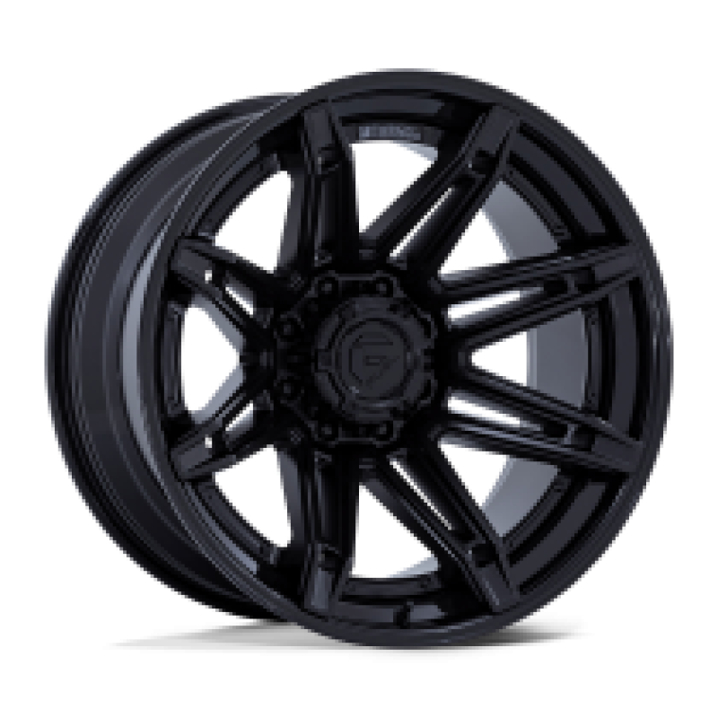 FUEL FC401 BRAWL MATTE BLACK W/ GLOSS BLACK LIP