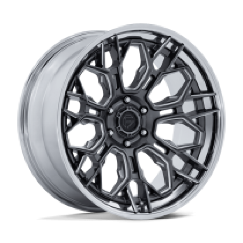 FUEL FC409 HIVE GLOSS GUNMETAL W/ CHROME LIP