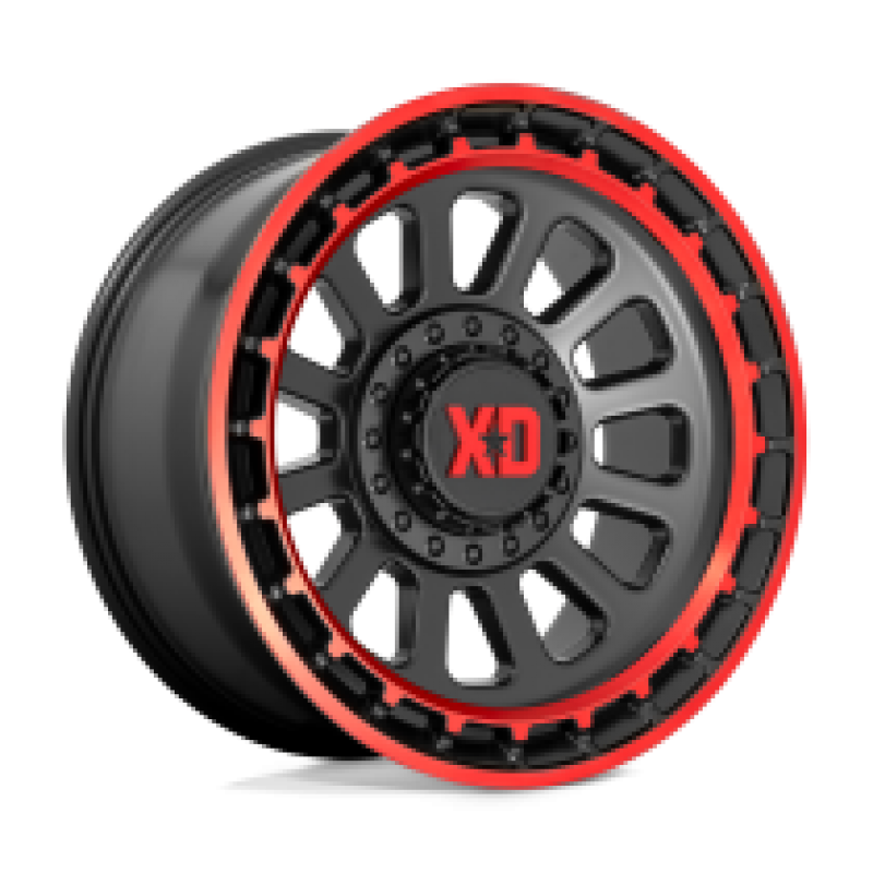 XD Series XD856 OMEGA SATIN BLACK MACH LIP RED TINT