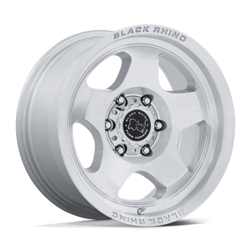 Black Rhino BR031 SOL GLOSS SILVER W/ MACHINED FACE
