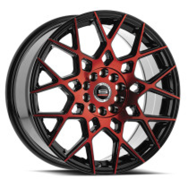 Spec-1 SP-52 Gloss Black & Red Machined