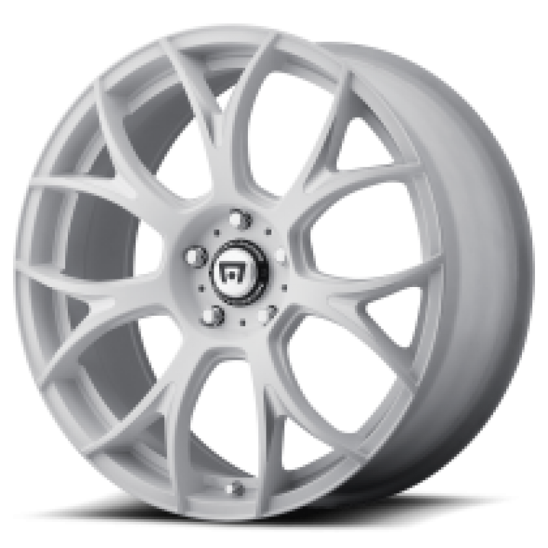 Motegi MR126 MATTE WHITE W/ MILLED ACCENTS