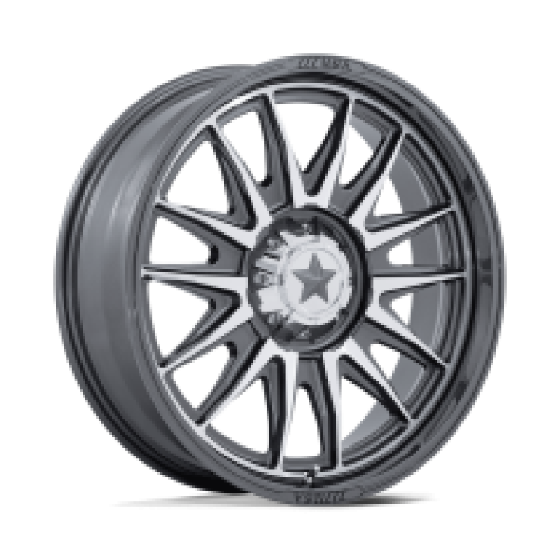 M55 COMMANDER UTV PLATINUM W/ MACHINED FACE 4x137/156 24R 7 110.1 BNK