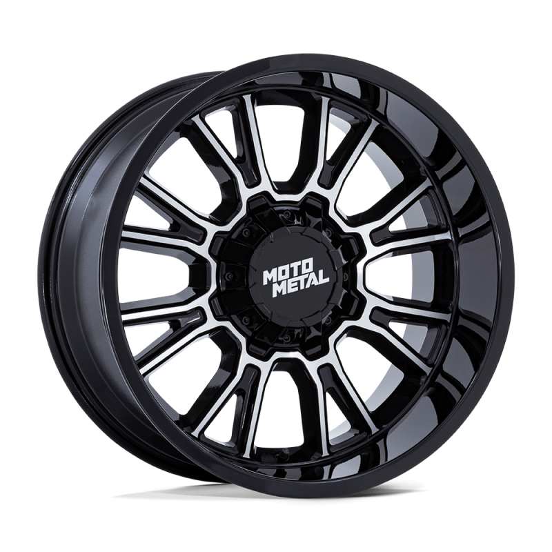 Moto Metal MO810 LEGACY GLOSS BLACK MACHINED